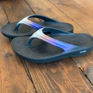 OOFOS OOLALA LUXE SANDAL - CALYPSO